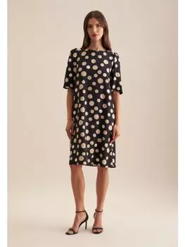 Длинное платье Seidensticker Regular, черный