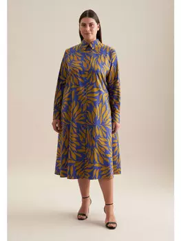 Длинное платье Seidensticker Regular, желтый