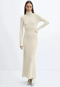 Длинное платье Selena Mango, цвет ecru