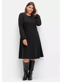 Длинное платье sheego, черный