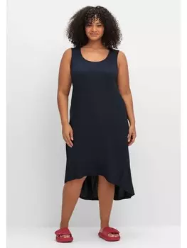 Длинное платье sheego Doppelpack Jerseyer, цвет tiefblau