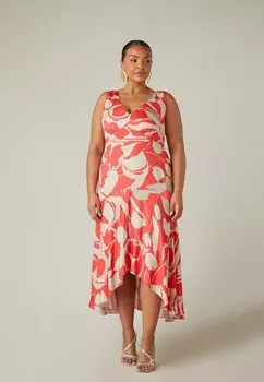 Длинное платье SLEEVELESS Live Unlimited London, красный