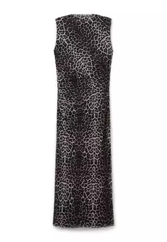 Длинное платье SMANICATO Calliope, черный