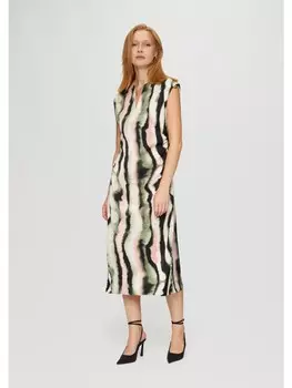 Длинное платье sOliver BLACK LABEL lang, синий