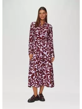 Длинное платье sOliver lang, красный