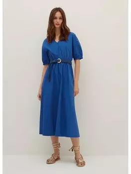 Длинное платье STEFANEL, синий