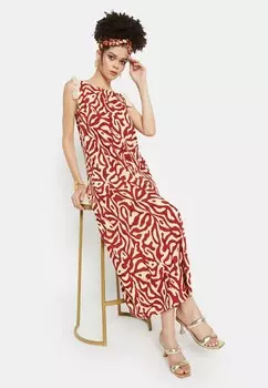 Длинное платье STILOSO Be Sunset, красный