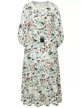 Длинное платье Studio Untold, цвет diestelgrn