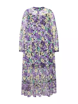 Длинное платье Studio Untold, фиолетовый