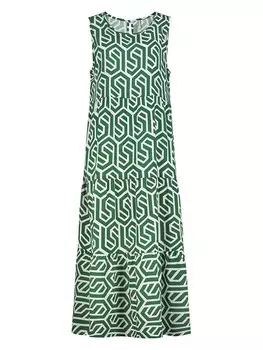 Длинное платье Sublevel, цвет grn/wei