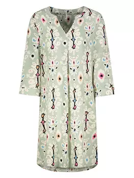 Длинное платье Sublevel, цвет hellgrn/beige