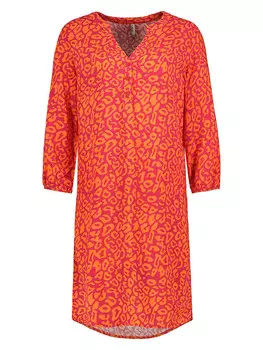 Длинное платье Sublevel, цвет pink/orange