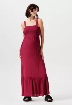 Длинное платье Supermom, розовый