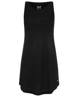 Длинное платье supernatural Merino W RELAX, черный