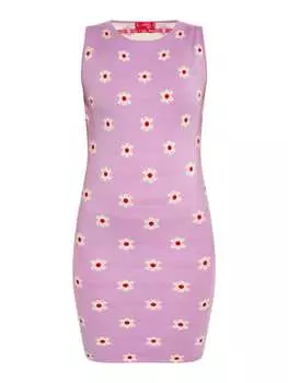 Длинное платье Swirly, цвет lila creme rot