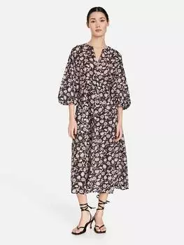 Длинное платье TAIFUN, черный