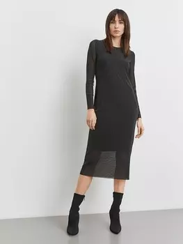 Длинное платье TAIFUN, черный