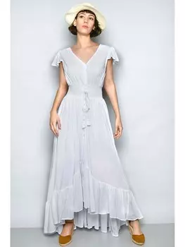 Длинное платье Tarifa, белый