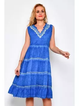 Длинное платье Tarifa, синий