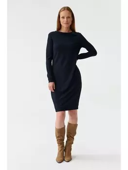 Длинное платье TATUUM Strick, черный