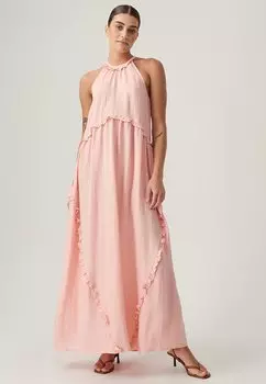 Длинное платье THE FATED, светло-розовый