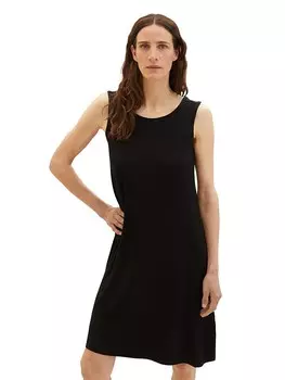 Длинное платье Tom Tailor, черный