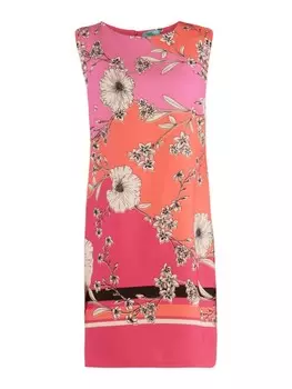 Длинное платье TOOCHE Etui Flowers, розовый