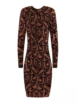 Длинное платье TOOCHE Etui London, бежевый