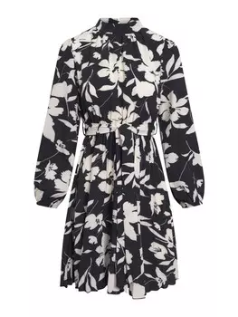 Длинное платье TOOCHE Sommer Blossom Breeze, черный