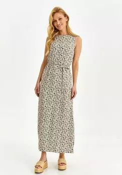 Длинное платье Top Secret, бежевый