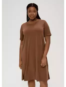 Длинное платье TRIANGLE lang, коричневый