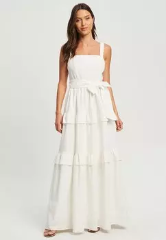 Длинное платье TUSSAH, белый