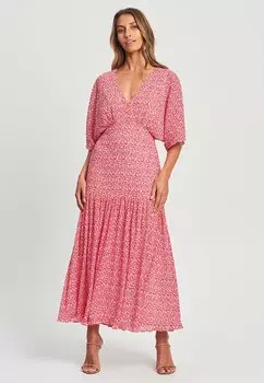 Длинное платье TUSSAH, красный