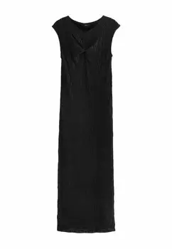 Длинное платье TWIST FRONT SLEEVELESS REGULAR FIT Next, черный