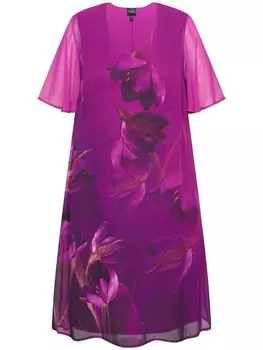 Длинное платье Ulla Popken Abend, цвет aubergine