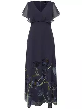 Длинное платье Ulla Popken Abend, цвет nachtblau
