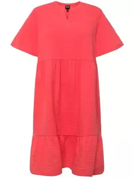 Длинное платье Ulla Popken, цвет dunkel koralle