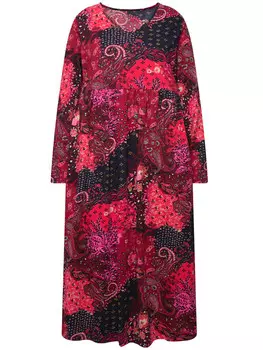 Длинное платье Ulla Popken, цвет dunkle beere