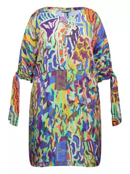 Длинное платье Ulla Popken, цвет kobaltblau