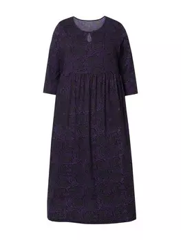 Длинное платье Ulla Popken, цвет lilie