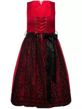 Длинное платье Ulla Popken, цвет salsa