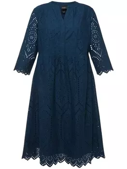 Длинное платье Ulla Popken, цвет stahlblau