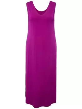 Длинное платье Ulla Popken figurbetontes, цвет beere