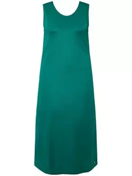 Длинное платье Ulla Popken figurbetontes, цвет grnblau