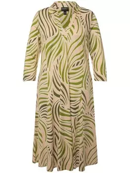 Длинное платье Ulla Popken Hemdblusen, бежевый