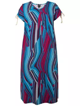 Длинное платье Ulla Popken Jersey, цвет magnolienrot