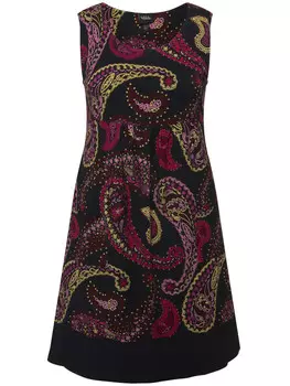 Длинное платье Ulla Popken Jersey, цвет asphaltgrau