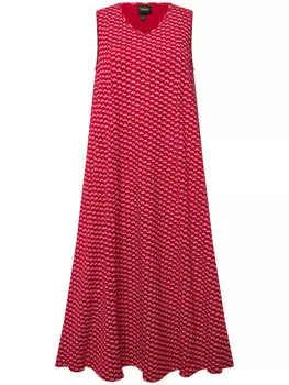 Длинное платье Ulla Popken Jersey, цвет salsa