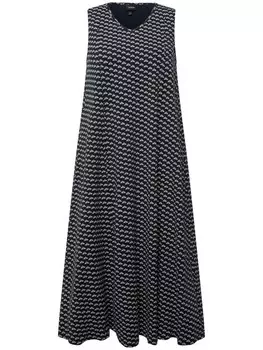 Длинное платье Ulla Popken Jersey, синий