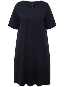 Длинное платье Ulla Popken Jersey, синий